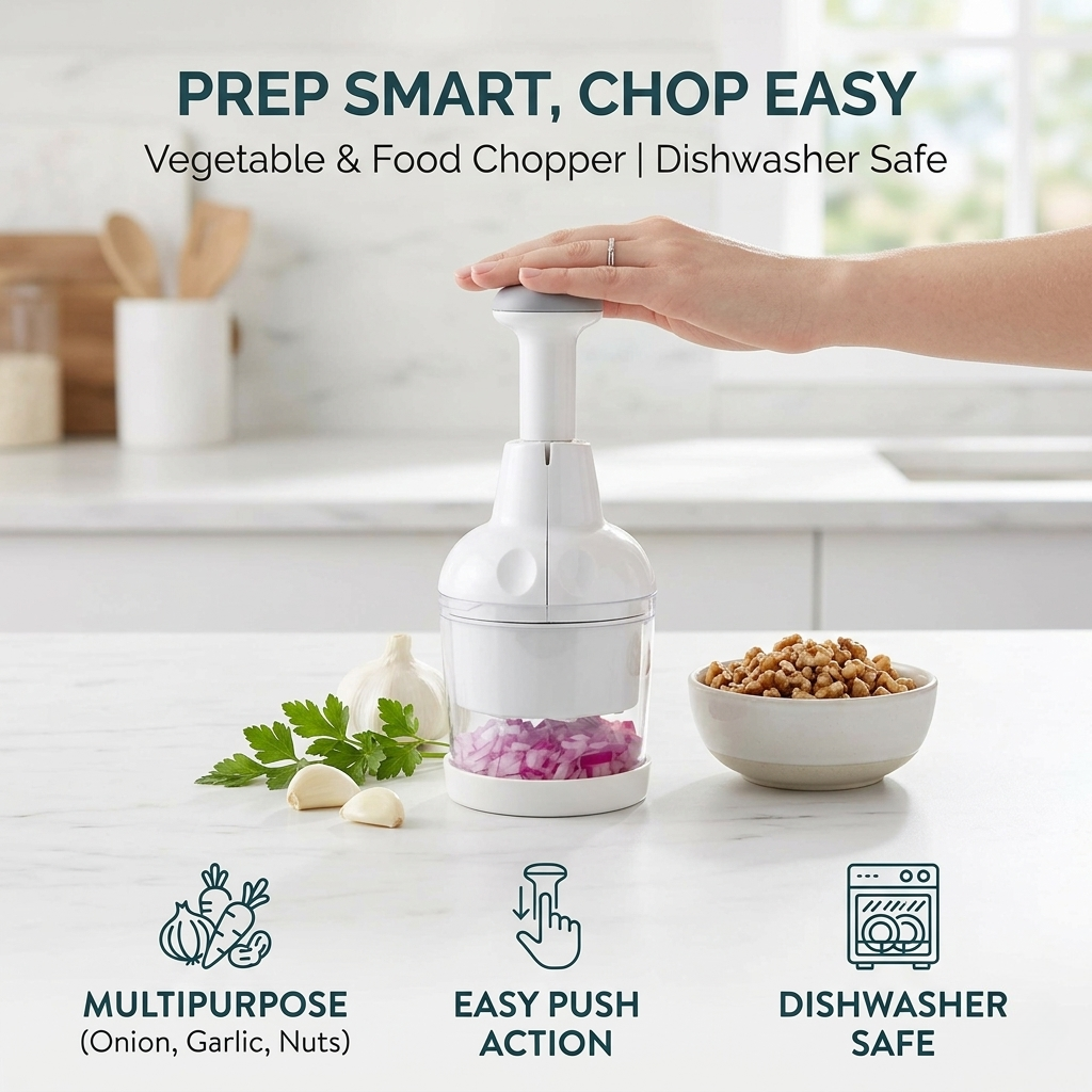 Stop Crying Over Onions — Chop, Dice & Prep Like a Pro in Seconds (Without Touching a Knife) 🔥