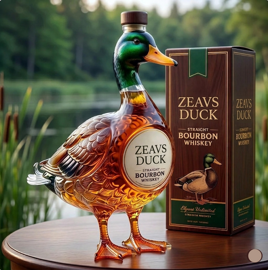 Anniversary 30th Handcrafted 3D Maiiard bourbon Bottle