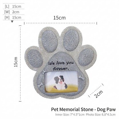 🌈 Forever Loved Pet Memorial Stone – A Heartfelt Tribute That Never Fades ❤️🐾