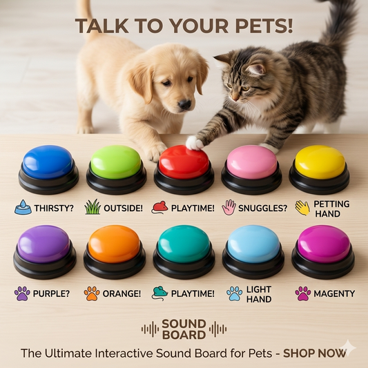 🔥$3.99 Each🔥 Pet Sound Buttons🐾Stop Guessing, Start Communicating