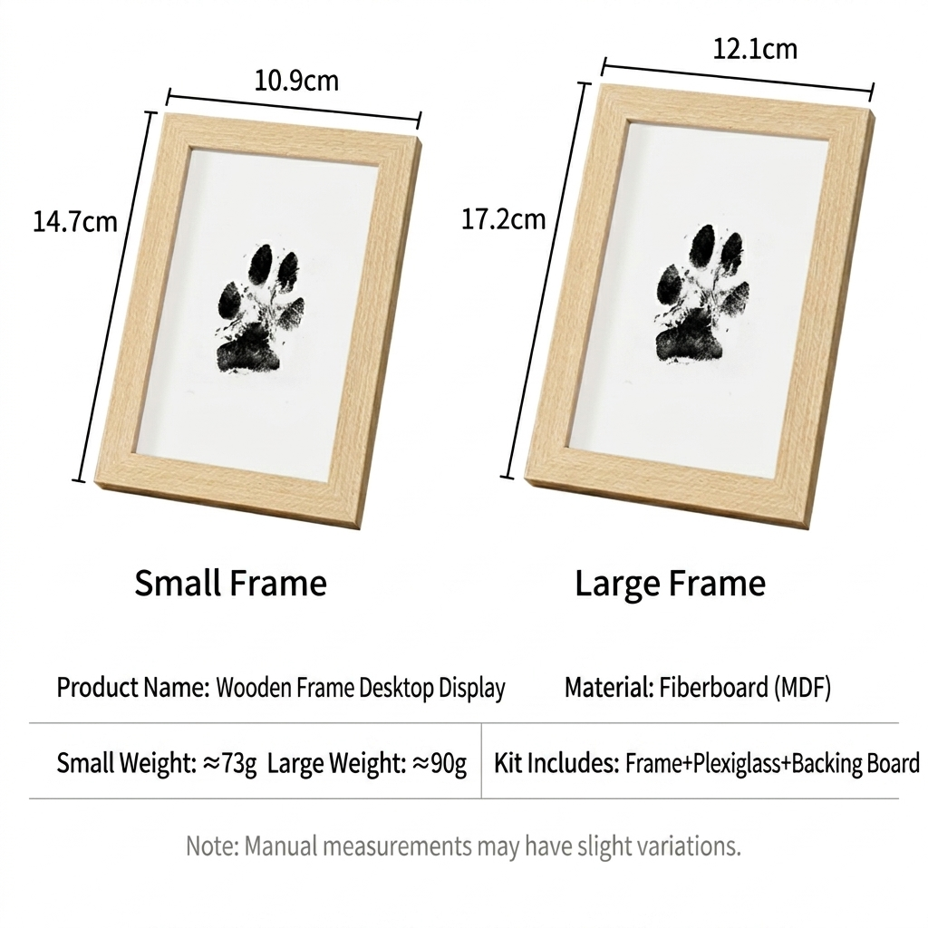 🔥 Paw Print Kit | Capture Their Paw Before It’s Gone Forever 🐾 No Mess Memory Keepsake