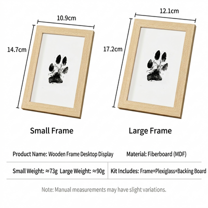 🔥 Paw Print Kit | Capture Their Paw Before It’s Gone Forever 🐾 No Mess Memory Keepsake