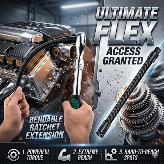 🛠️ 2026 HOT SELL🔧Flexible Shaft Extension | Reach Any Bolt Anywhere