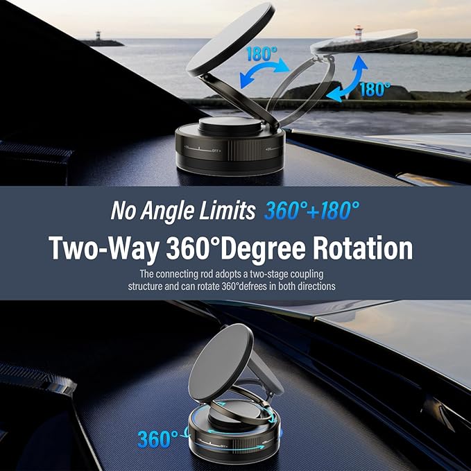 🚗Limited-Time Deal: The Most Secure Magnetic Car Phone Mount🧲