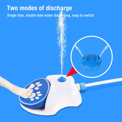 💦🐕Outdoor Paw‑Activated Dog Water Fountain – Step‑On Pedal