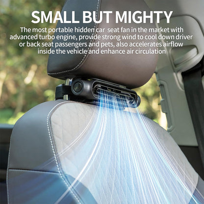 🔥Hot Sales 52% OFF🎁👍Car Seat Fan for Driver & Backseat