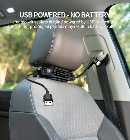 🔥Hot Sales 52% OFF🎁👍Car Seat Fan for Driver & Backseat
