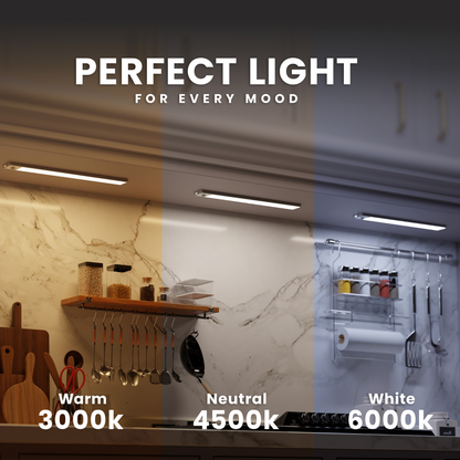 🏠HOT SELLER — Wireless Magnetic Motion Sensor Light Bar For Closets, Stairs & Hallways
