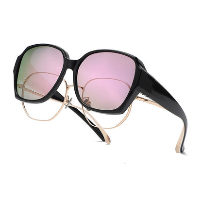🎉😎2026 New Polarized UV400 Protection Trendy Round Cat-eye Sunglasses 🕶️