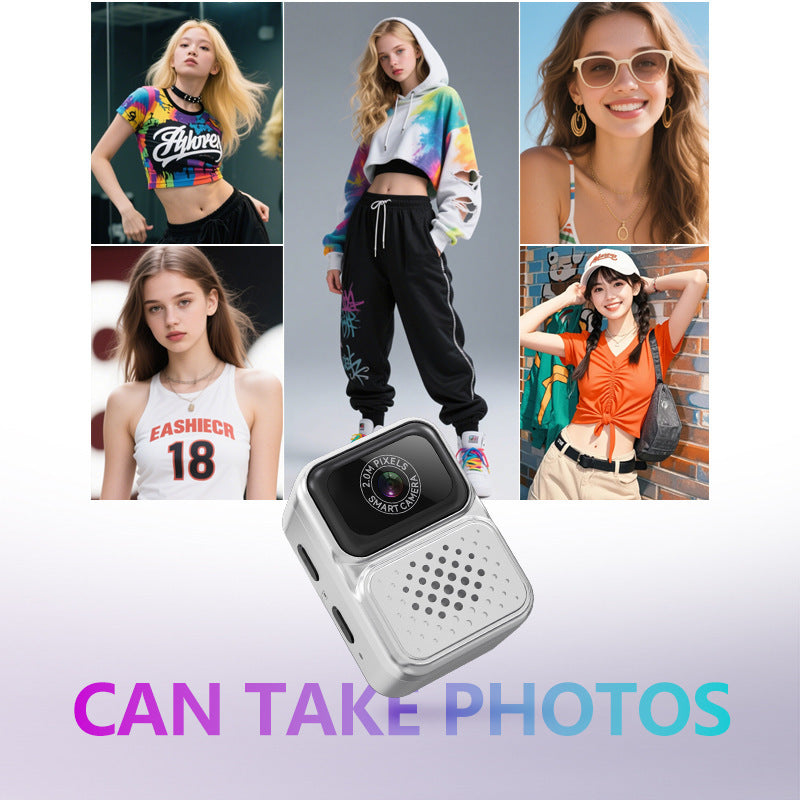 2026 S130 Mini Action Camera - Portable 640P Life Camera with 0.96" IPS Screen for Sports & Outdoor