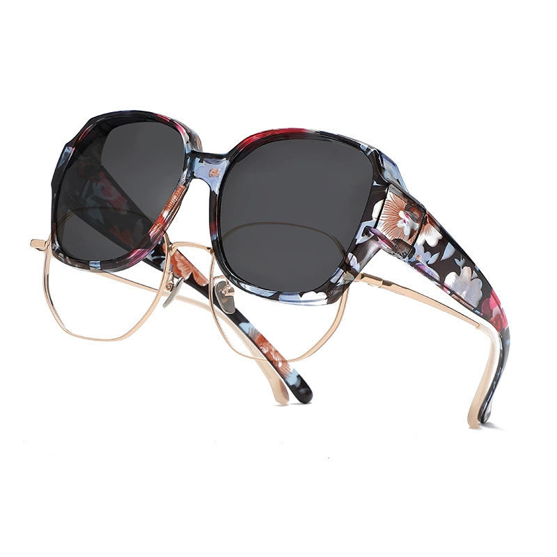 🎉😎2026 New Polarized UV400 Protection Trendy Round Cat-eye Sunglasses 🕶️