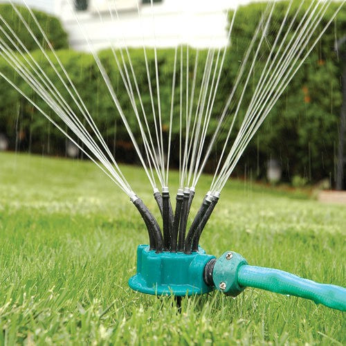 360° Coverage Precision Garden Irrigation Sprinkler