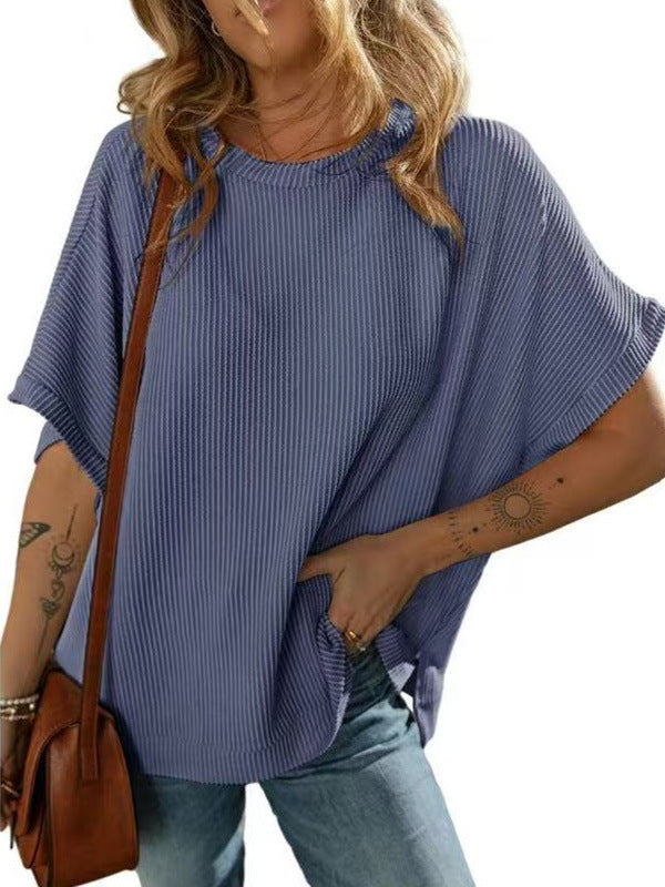 👚 BEST SELLER | Loose-Fit Batwing T-Shirt – Stay Cool, Look Slim & Feel Comfortable