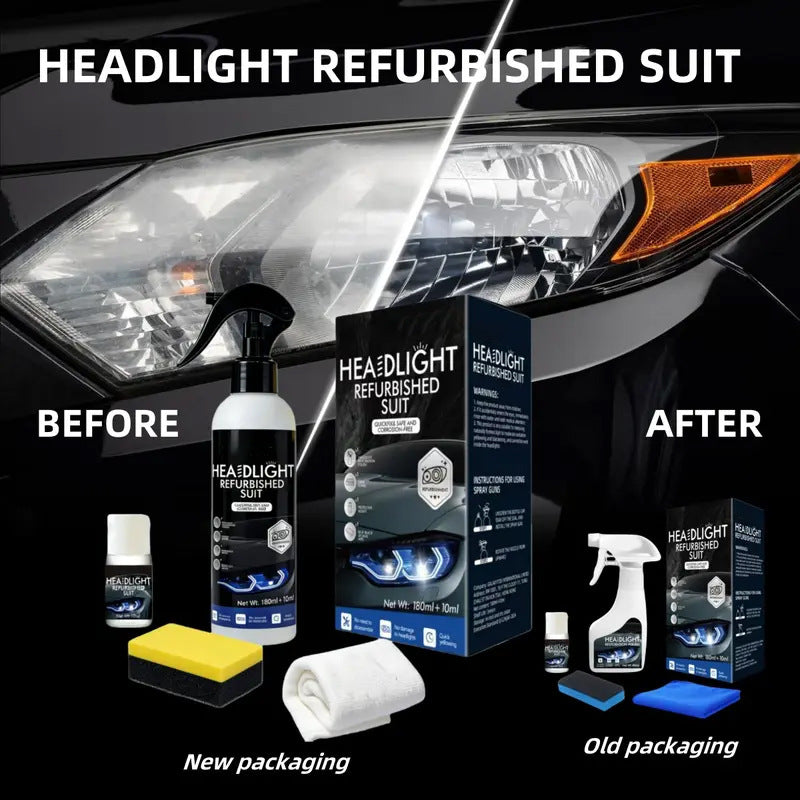 🔥 Flash Sale: Car lamp cleaner-Restore Your Foggy Headlights in 30 Seconds!