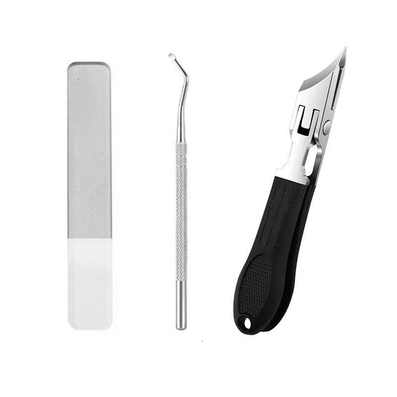 Eagle Beak Nail Clipper Set (With Filer and Nail Remover) for Thick Nails,Seniors&Ingrown Care