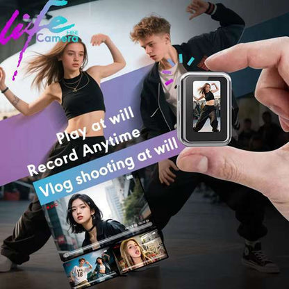 2026 S130 Mini Action Camera - Portable 640P Life Camera with 0.96" IPS Screen for Sports & Outdoor