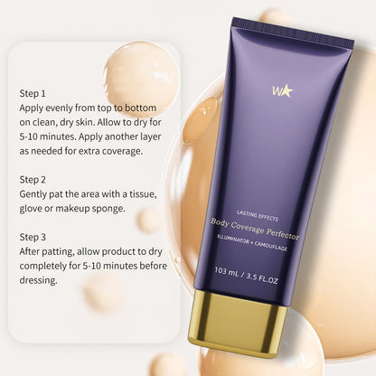 ✨ Body Coverage Perfector – Waterproof, lightweight & flawless body makeup