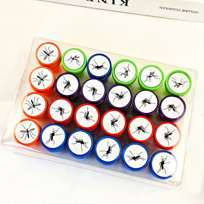 Only $0.80 Per Stamp!🔥 HOT SALE: The Ultimate 24-Piece Mosquito Prank Stamp Set – Fool Your Friends & Trigger Hilarious Reactions! 🦟