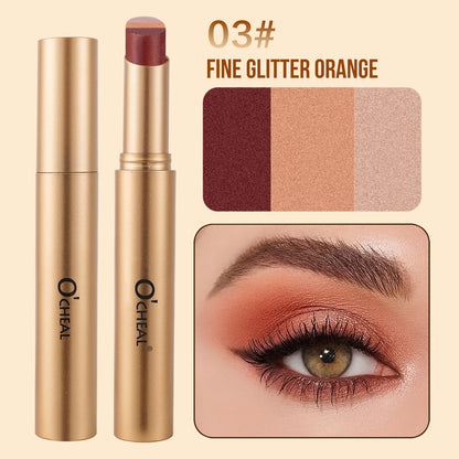 😍 Trending Now – 3 Color Eyeshadow Stick | Create Stunning Gradient Eyes Instantly
