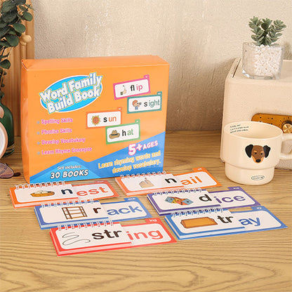 📚 Read & Rhyme Flip-Book Set – 30 Educational Phonics Flip Books for Early Learning