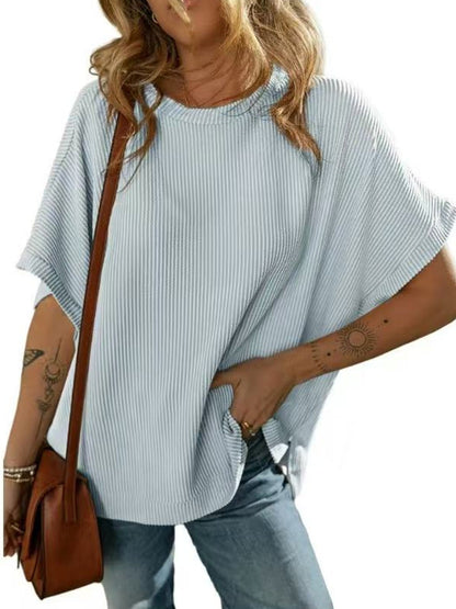 👚 BEST SELLER | Loose-Fit Batwing T-Shirt – Stay Cool, Look Slim & Feel Comfortable