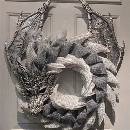 🐉Handmade Dragon Wreath
