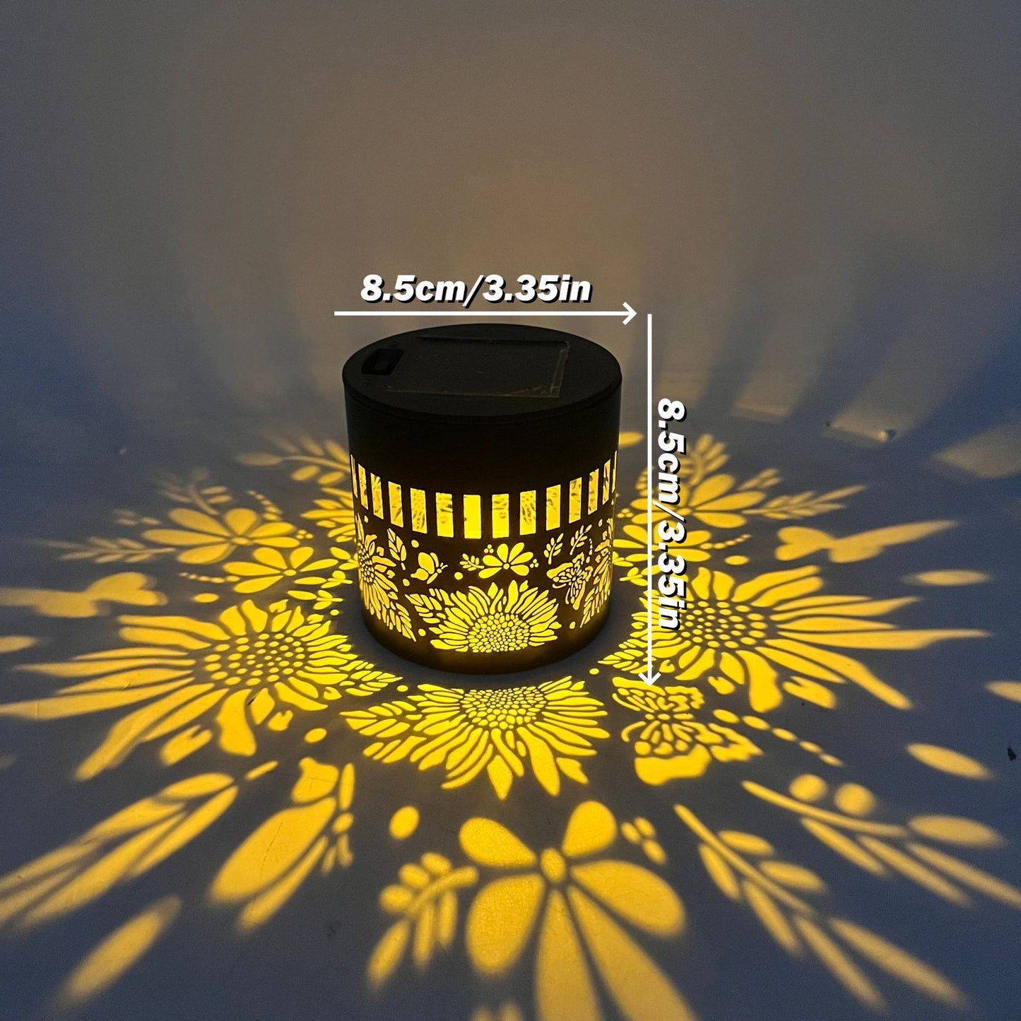 ☀️No Electricity Bills🌙Solar Mandala Projector Lights —Turn Your Backyard Into A Magical Light Show✨