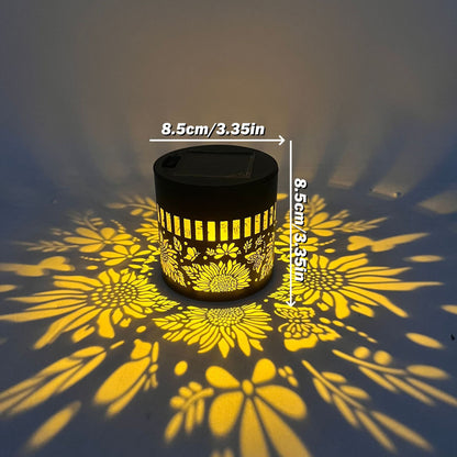 ☀️No Electricity Bills🌙Solar Mandala Projector Lights —Turn Your Backyard Into A Magical Light Show✨