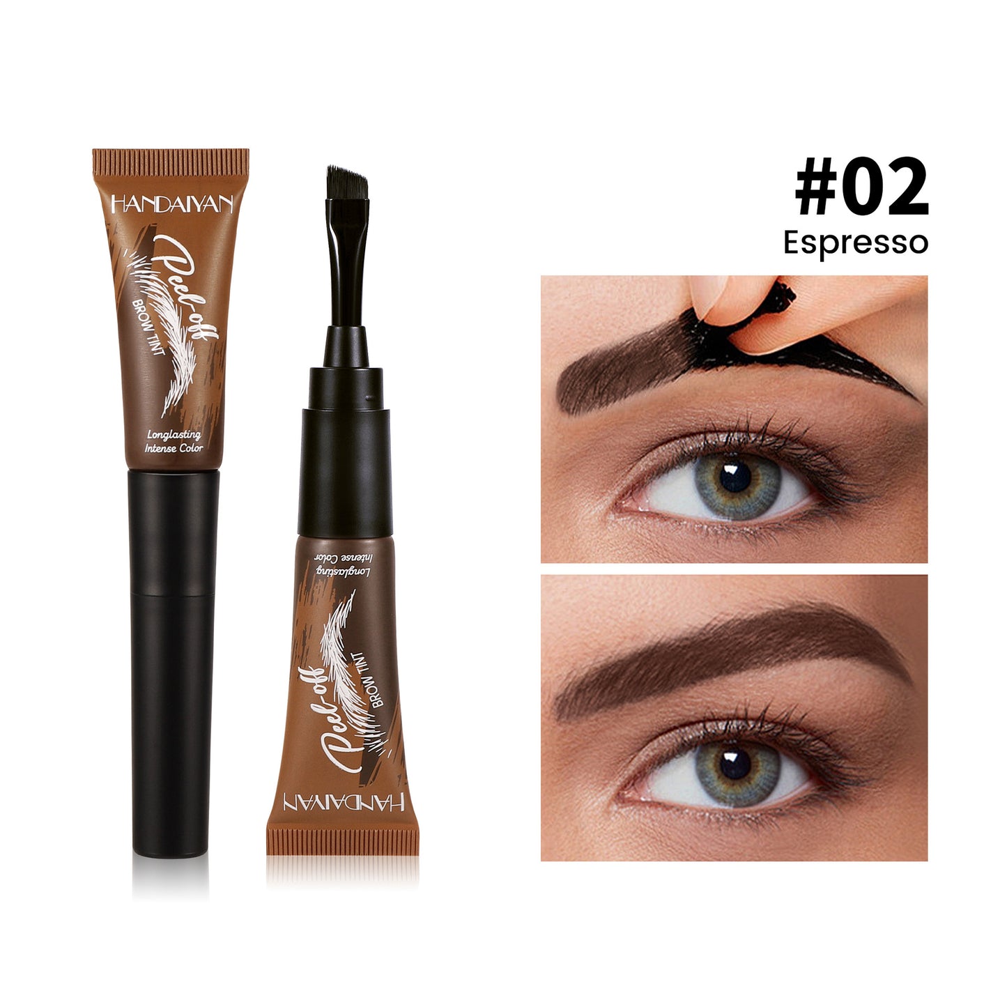 ✨ Peel-Off Eyebrow Tint Gel – Up to 7-Day Natural Brow Color