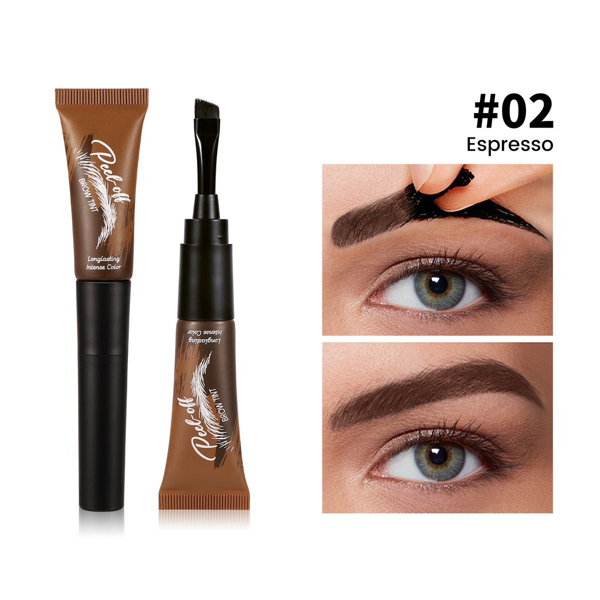✨ Peel-Off Eyebrow Tint Gel – Up to 7-Day Natural Brow Color