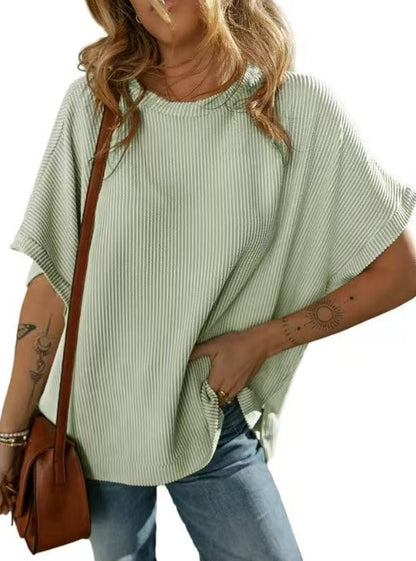 👚 BEST SELLER | Loose-Fit Batwing T-Shirt – Stay Cool, Look Slim & Feel Comfortable
