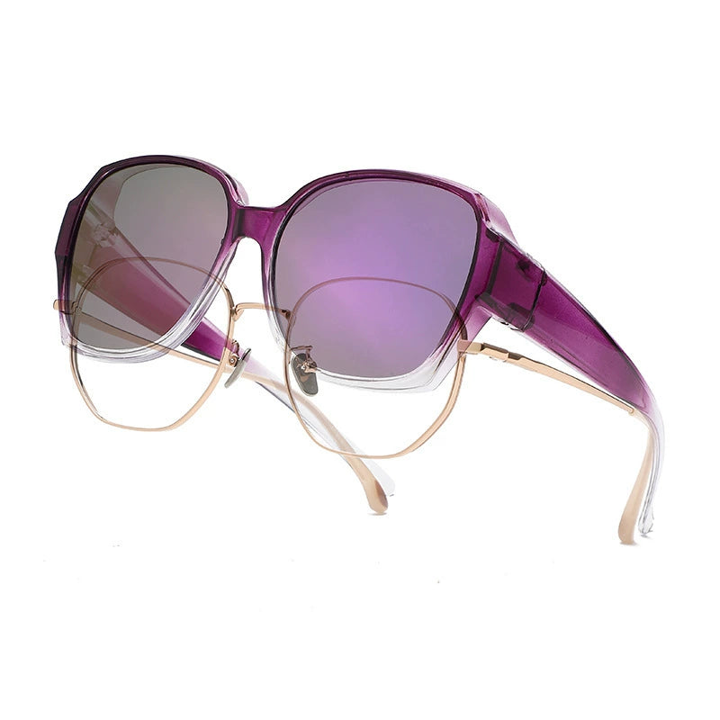 🎉😎2026 New Polarized UV400 Protection Trendy Round Cat-eye Sunglasses 🕶️