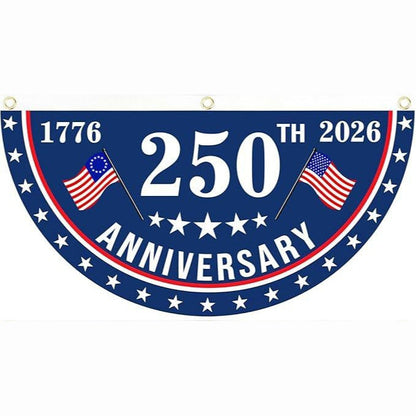 250th Independence Milestone 🎉 Commemorative USA Fan Flag