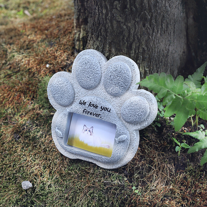 🌈 Forever Loved Pet Memorial Stone – A Heartfelt Tribute That Never Fades ❤️🐾