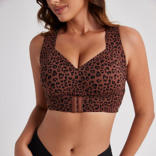 【Postural correction】Women’s Beige Wireless Support Bra | Soft Breathable Yoga & Daily Wear Bra