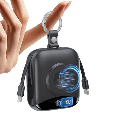 ⚡ 10000mAh 3-in-1 Mini Portable Charger – Phone, Watch & Earbud Power Bank