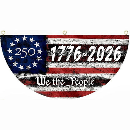 250th Independence Milestone 🎉 Commemorative USA Fan Flag