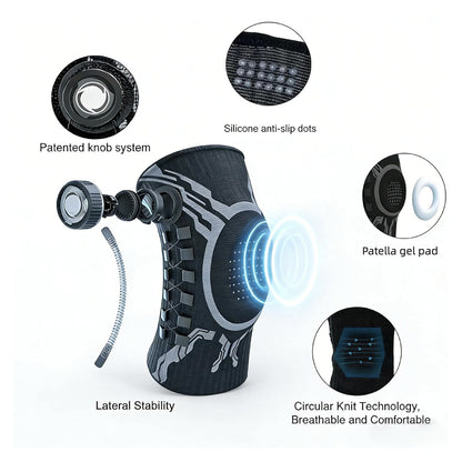 🔥 BUY 1 GET 2ND 50% OFF – Sports Knee Support Brace | Instant Pain Relief & All-Day Knee Stability