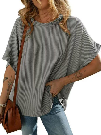 👚 BEST SELLER | Loose-Fit Batwing T-Shirt – Stay Cool, Look Slim & Feel Comfortable