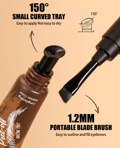 ✨ Peel-Off Eyebrow Tint Gel – Up to 7-Day Natural Brow Color
