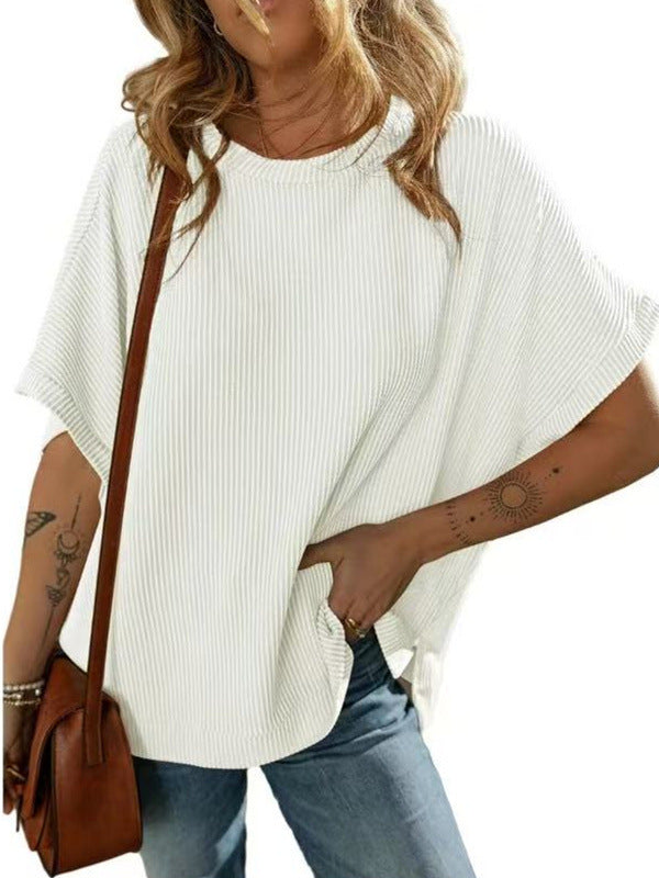 👚 BEST SELLER | Loose-Fit Batwing T-Shirt – Stay Cool, Look Slim & Feel Comfortable