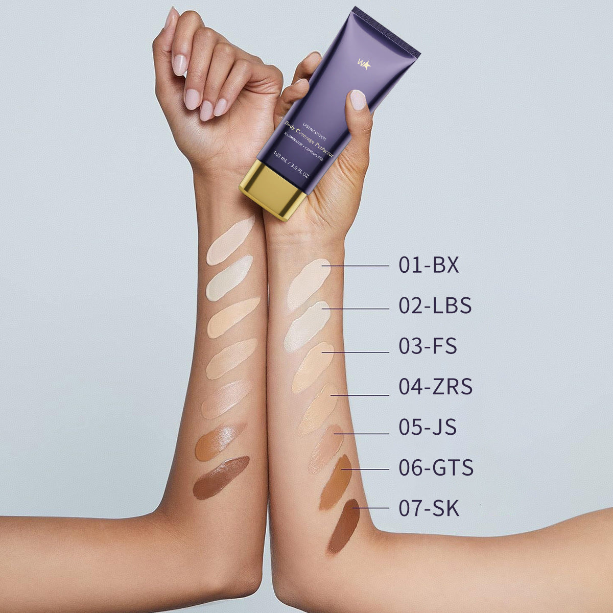 ✨ Body Coverage Perfector – Waterproof, lightweight & flawless body makeup