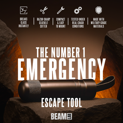 🔨 Flash Sale – 3-in-1 Safety Hammer | Escape Fast When Doors Won't Open