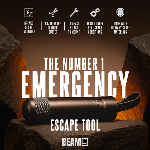🔨 Flash Sale – 3-in-1 Safety Hammer | Escape Fast When Doors Won't Open