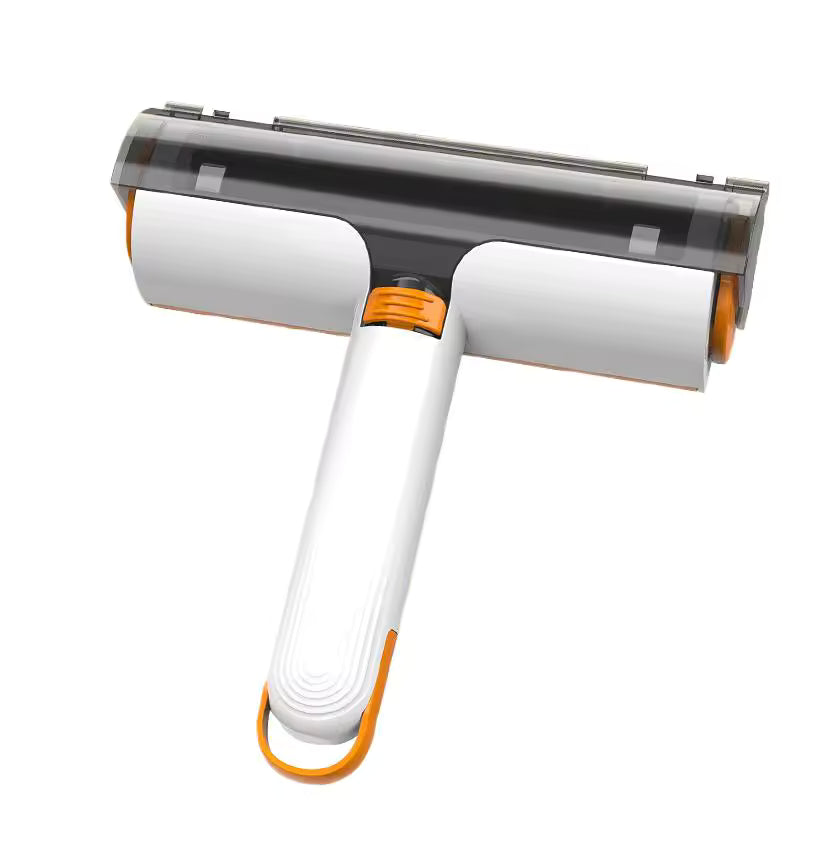2-Way Pet Hair Remover - Reusable Lint Roller for Cat & Dog Fur on Couch, Bed & Clothes