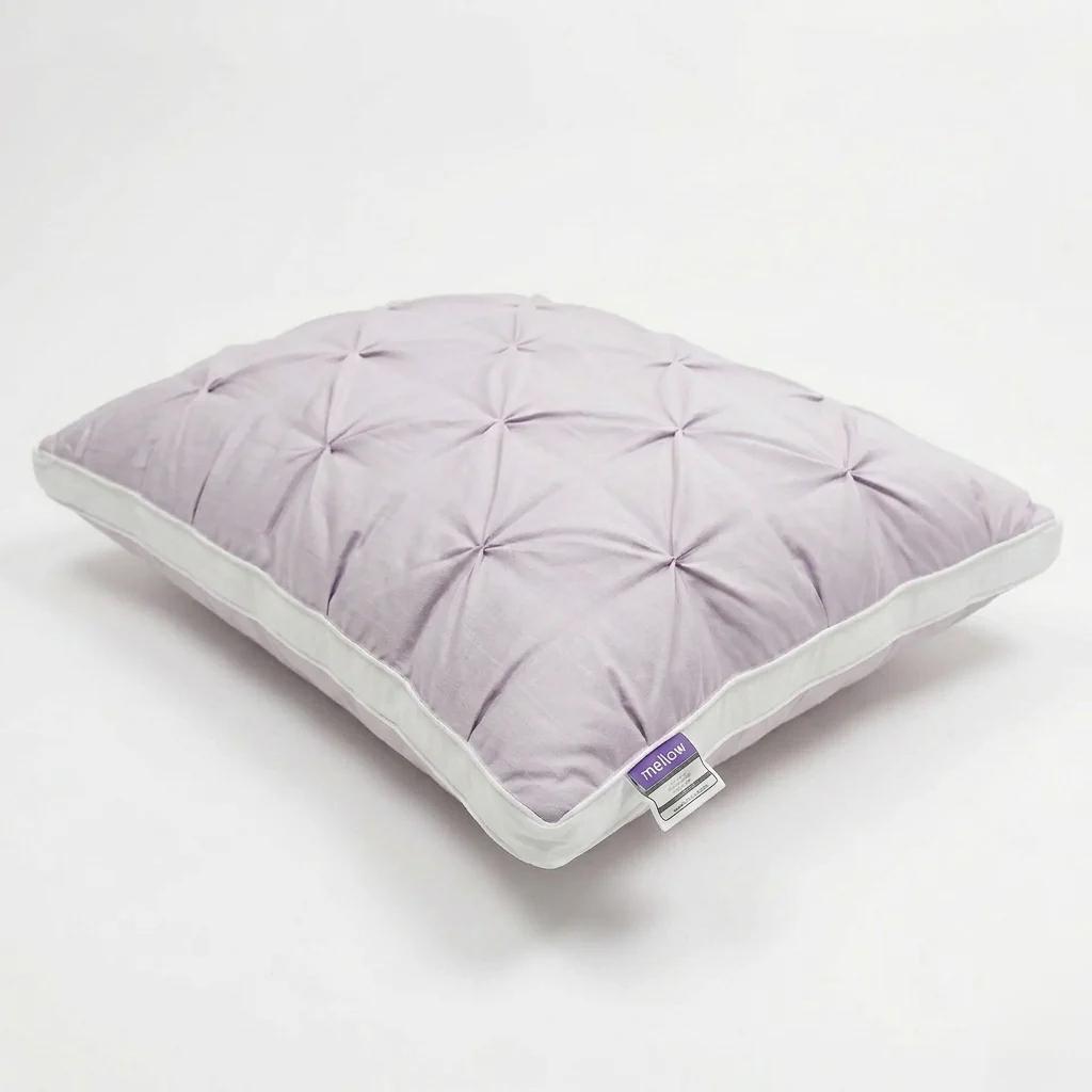 Tufted Neck Support Pillow | Cooling Breathable & Fluffy, No-Flat Fill for All Sleep Positions