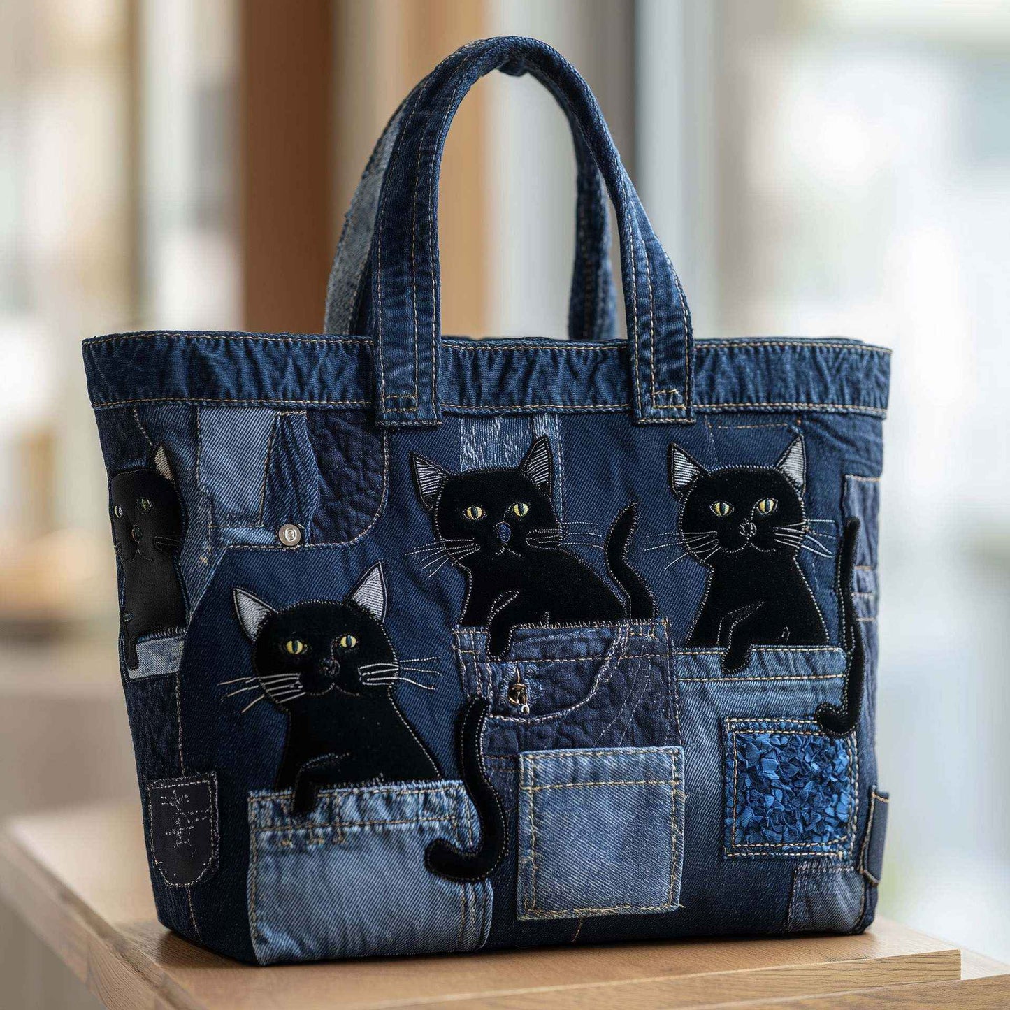 🔥 2026 Best Seller - Catitude Quilted Tote Bag
