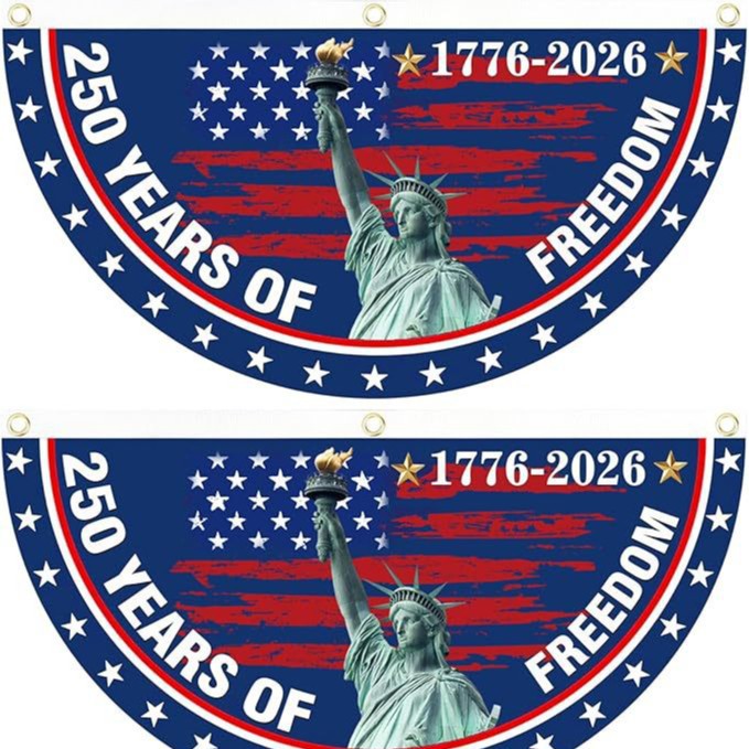 250th Anniversary USA Fan Flag