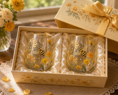 🔥LAST DAY 50% OFF - 🌸🌿 Limited Edition 2026 Garden Morning Bliss Glass Tea Cup☀️☕