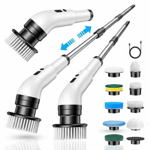 The Ultimate 9-in-1 Power Cleaning System Effortless Deep Cleaning From Kitchen to Bath